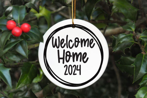 Holiday Ornament Set 2024 + Bonus Frames SVG So Fontsy Design Shop 