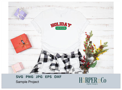 Holiday Season SVG PNG Cut EPS File SVG HarperNCo 