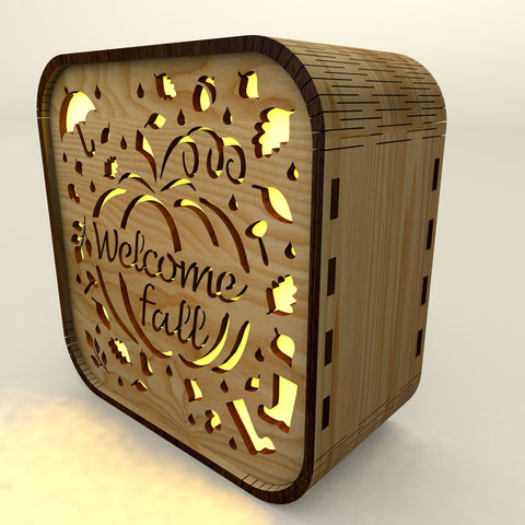 Holiday Shadow Box Lanterns — 5 in 1 - Laser Cut Designs SVG LaserCutano 