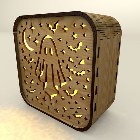 Holiday Shadow Box Lanterns — 5 in 1 - Laser Cut Designs SVG LaserCutano 