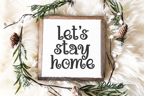 Holiday Shine - Cute Swirly Font Font KA Designs 
