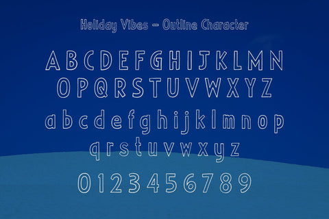 Holiday Vibes - Display Font Font Alpaprana Studio 