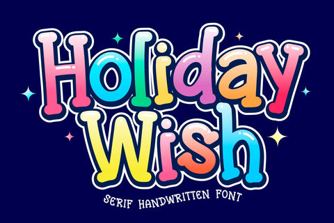 Holiday Wish Font BB Digital Arts 