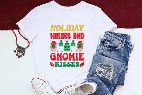 Holiday wishes and gnomie kisses SVG Angelina750 