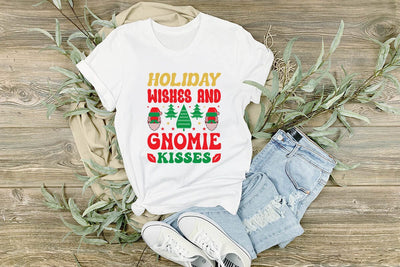 Holiday wishes and gnomie kisses SVG Angelina750 
