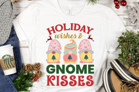 holiday wishes & gnome kisses SVG Angelina750 