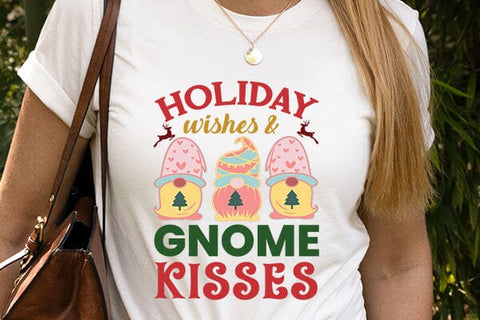 holiday wishes & gnome kisses SVG Angelina750 