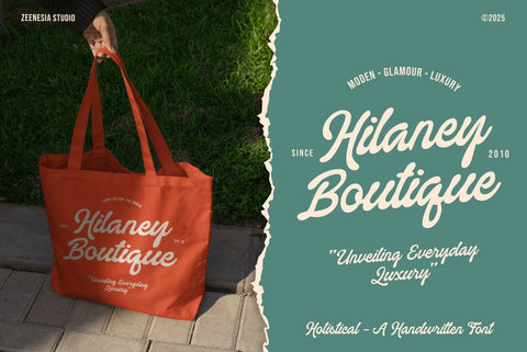 Holistical Font Zeenesia Std 