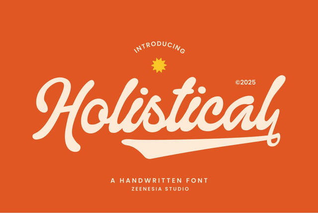 Holistical Font Zeenesia Std 