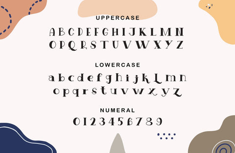 Hollow Charm Font Duo Font Yuby 