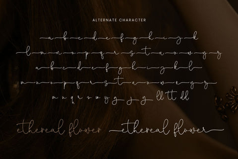 Holly - Christmas Font Font Mozarella 