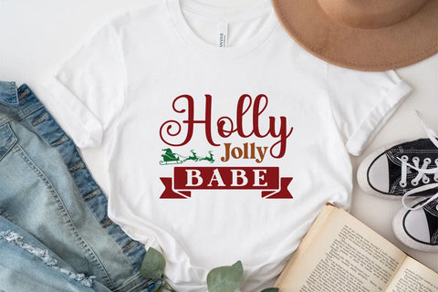 Holly Jolly Babe SVG Angelina750 