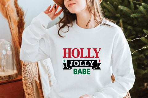 Holly Jolly Babe SVG Angelina750 