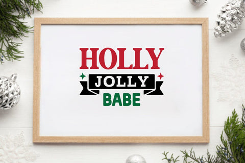 Holly Jolly Babe SVG Angelina750 