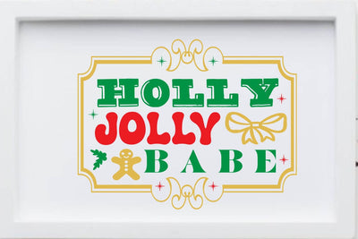 Holly Jolly Babe SVG Angelina750 