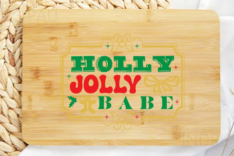 Holly Jolly Babe SVG Angelina750 