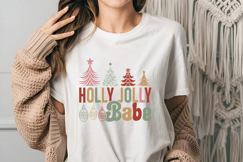 Holly Jolly Babe SVG Angelina750 