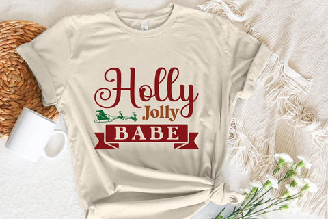 Holly Jolly Babe SVG Angelina750 