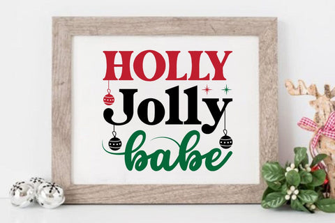 Holly Jolly Babe SVG Angelina750 