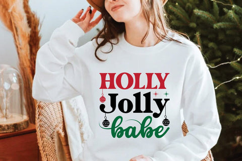 Holly Jolly Babe SVG Angelina750 