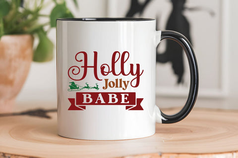 Holly Jolly Babe SVG Angelina750 