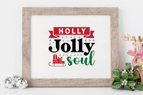 Holly Jolly soul SVG Angelina750 