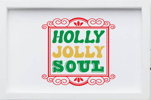 Holly Jolly soul SVG Angelina750 