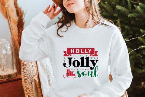 Holly Jolly soul SVG Angelina750 