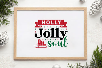 Holly Jolly soul SVG Angelina750 