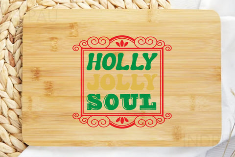 Holly Jolly soul SVG Angelina750 