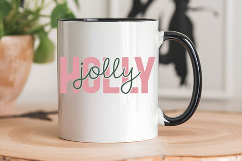 holly jolly SVG Angelina750 