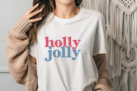 holly jolly SVG Angelina750 