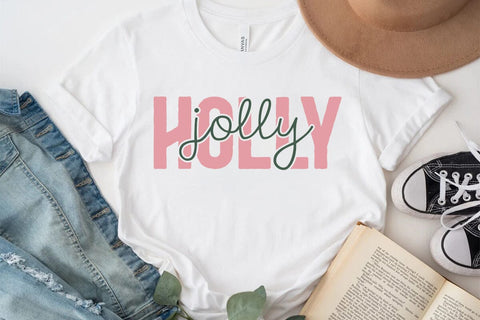 holly jolly SVG Angelina750 