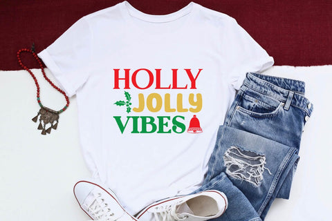 Holly jolly vibes SVG Angelina750 