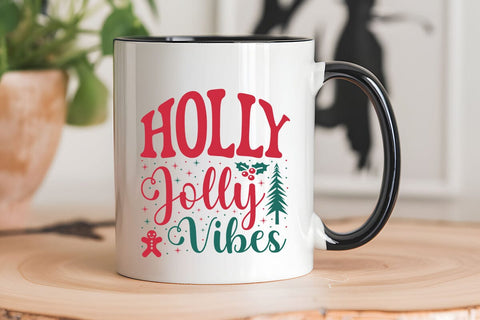 Holly Jolly Vibes SVG Angelina750 