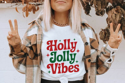 Holly Jolly Vibes SVG Angelina750 
