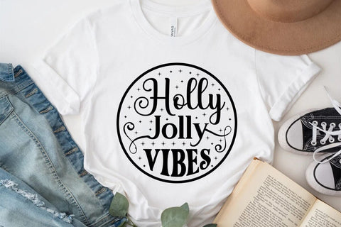 Holly Jolly Vibes SVG Angelina750 