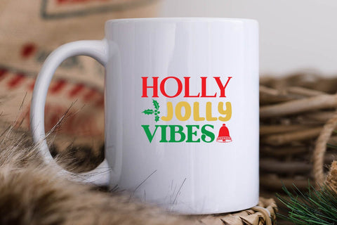 Holly jolly vibes SVG Angelina750 