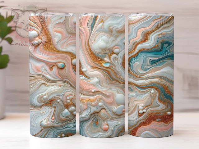 Holographic Iridescent Rainbow Tumbler, Stunning Glow Design, 20oz Tumbler Sublimation, Holographic Shine Wrap, Rainbow Reflective Tumbler, Shimmer Gradient Design, Glam Glow Sublimation Sublimation Lara' s Designs 