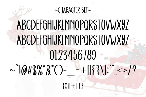 Holyday Season Font Masyafi Studio 