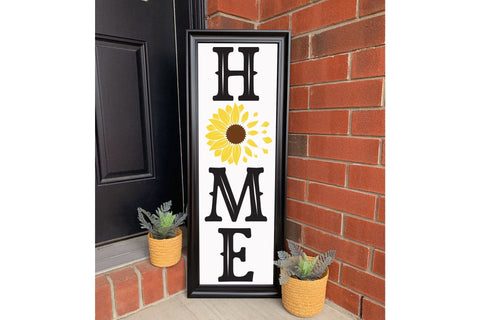 Home Cut File, Sunflower Porch Sign SVG SVG CraftLabSVG 