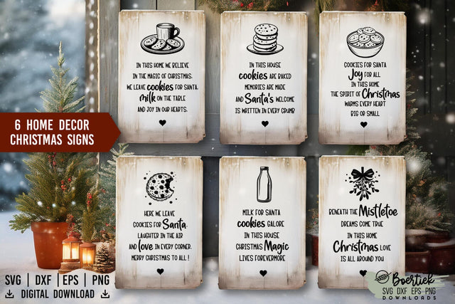 Home decor Christmas signs SVG SVG Boertiek 