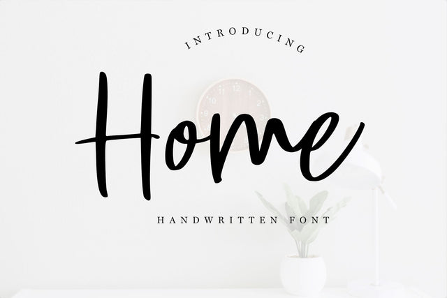 Home Font Chamsae Studio 