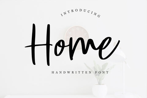 Home Font Chamsae Studio 