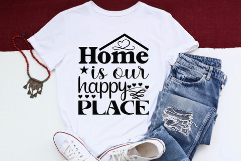 Home is our happy place SVG Angelina750 