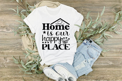 Home is our happy place SVG Angelina750 