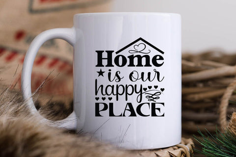 Home is our happy place SVG Angelina750 