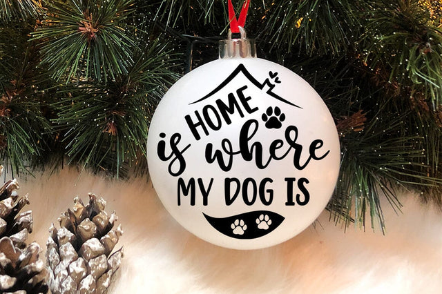 Home is where my dog is SVG Design SVG Designangry 