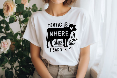 Home is where our heard is SVG design SVG Regulrcrative 