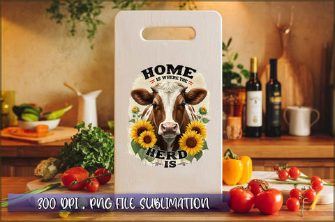 Home is where the herd is Sublimation Sublimation Shetara Begum 